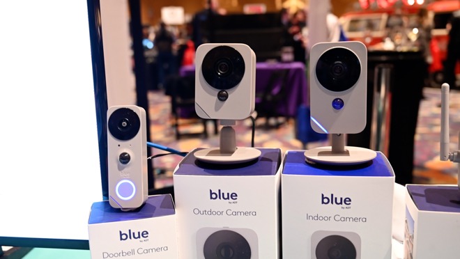 ADT's line of Blue HomeKit cameras