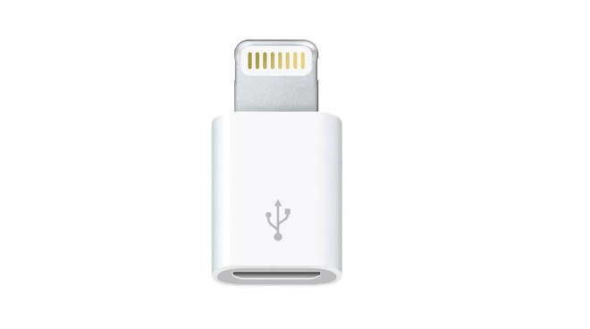 Apple introduced a Lightning to micro USB adapter specifically to comply with a 2009 EU agreement