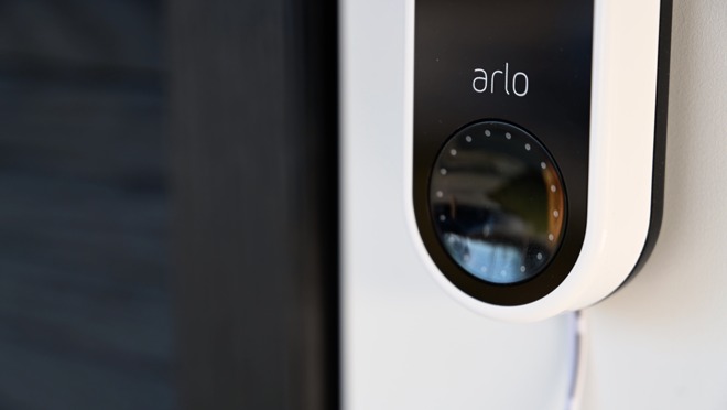 Arlo Video Sound button