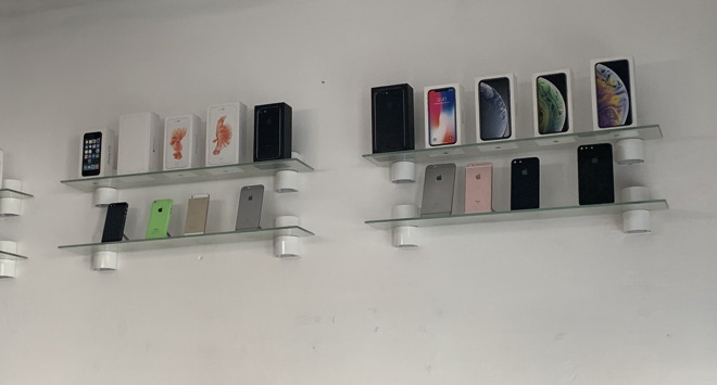 The iPhones available at Dr. iPhone