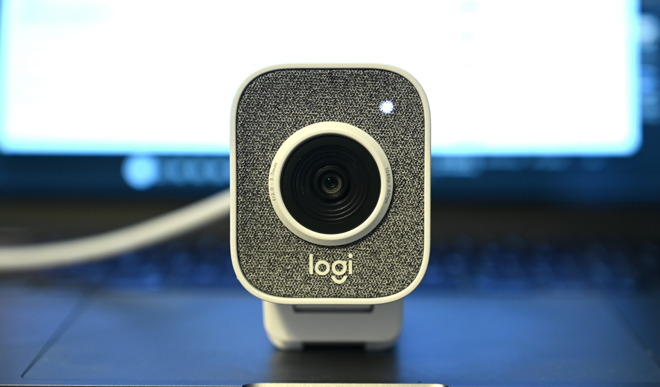 The front of the Logitech StreamCam