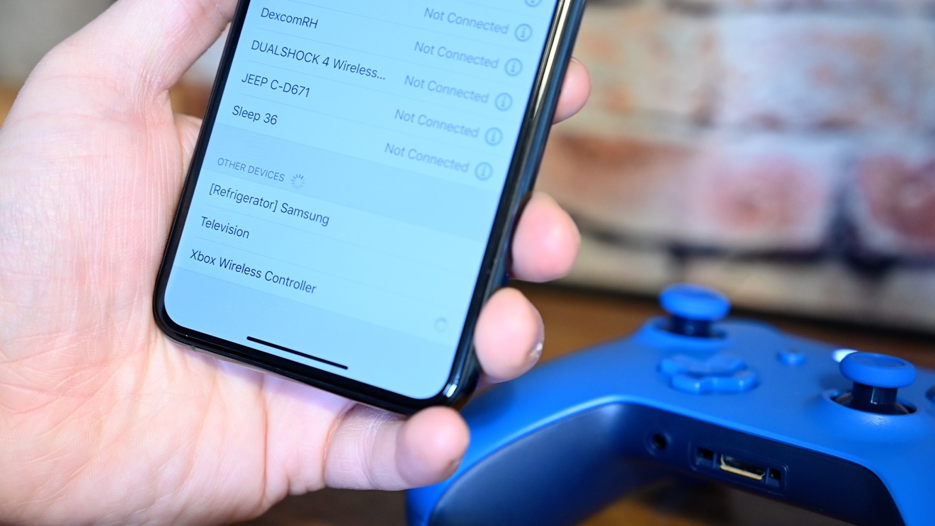 Pairing an Xbox controller with iPhone
