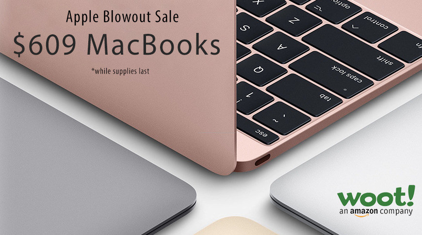 owned Woot launches mega Apple clearance sale