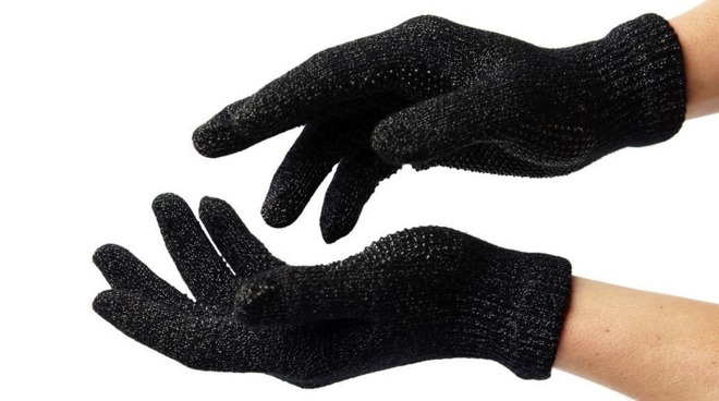 Some iPhone-compatible gloves use conductive threads, which Apple wants to use in new ways