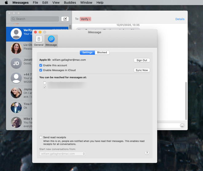 what is back to my mac mean in icloud
