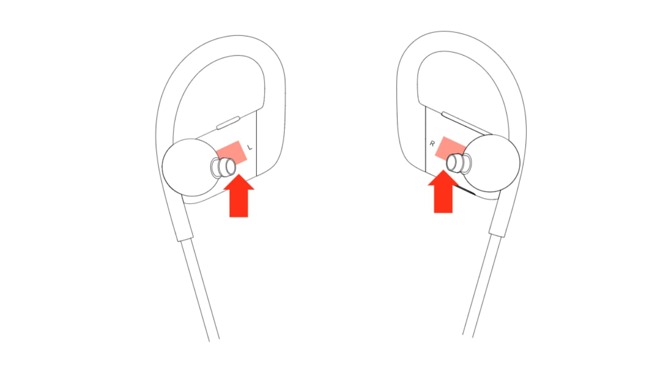 An FCC filing illustration for what is believed to be the 'Powerbeats 4'