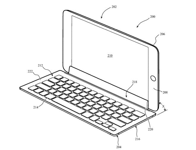 An example design for the proposed keyboard accessory