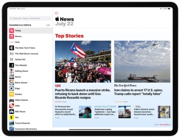 Apple News is free, easy to use and probably already on your Apple devices.