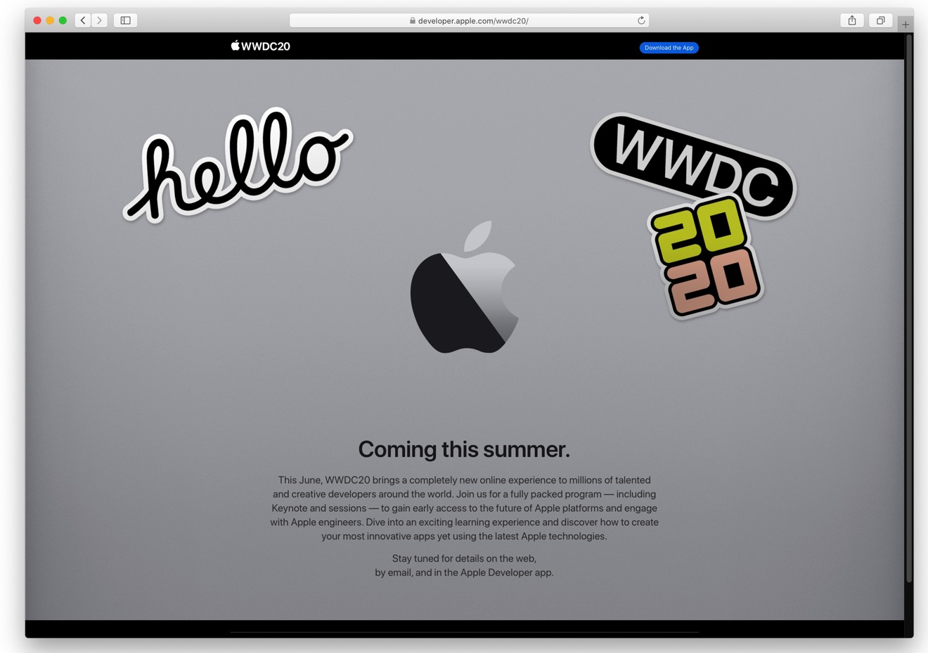 wwdc apple 2020