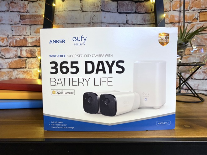 eufy cam 2 pro homekit secure video