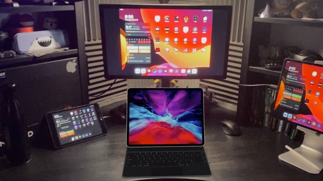 The 2020 iPad Pro looks great on my desk, too bad AR introduces all that noise