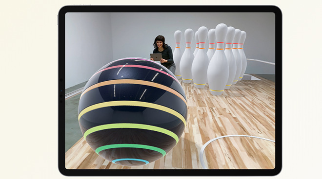Apple wants you to hear the bowling balls just as well as you see them.