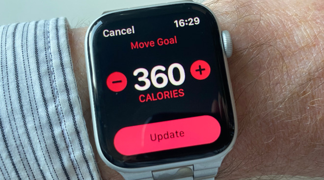 How to change your calorie goal on Apple Watch