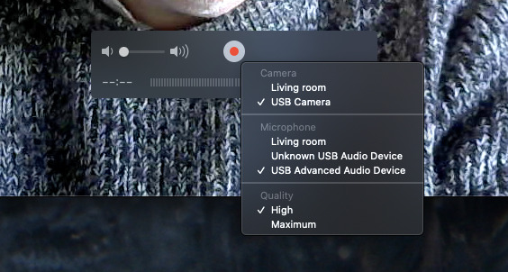 Every Mac has QuickTime Player which, despite the name, is a recorder too.
