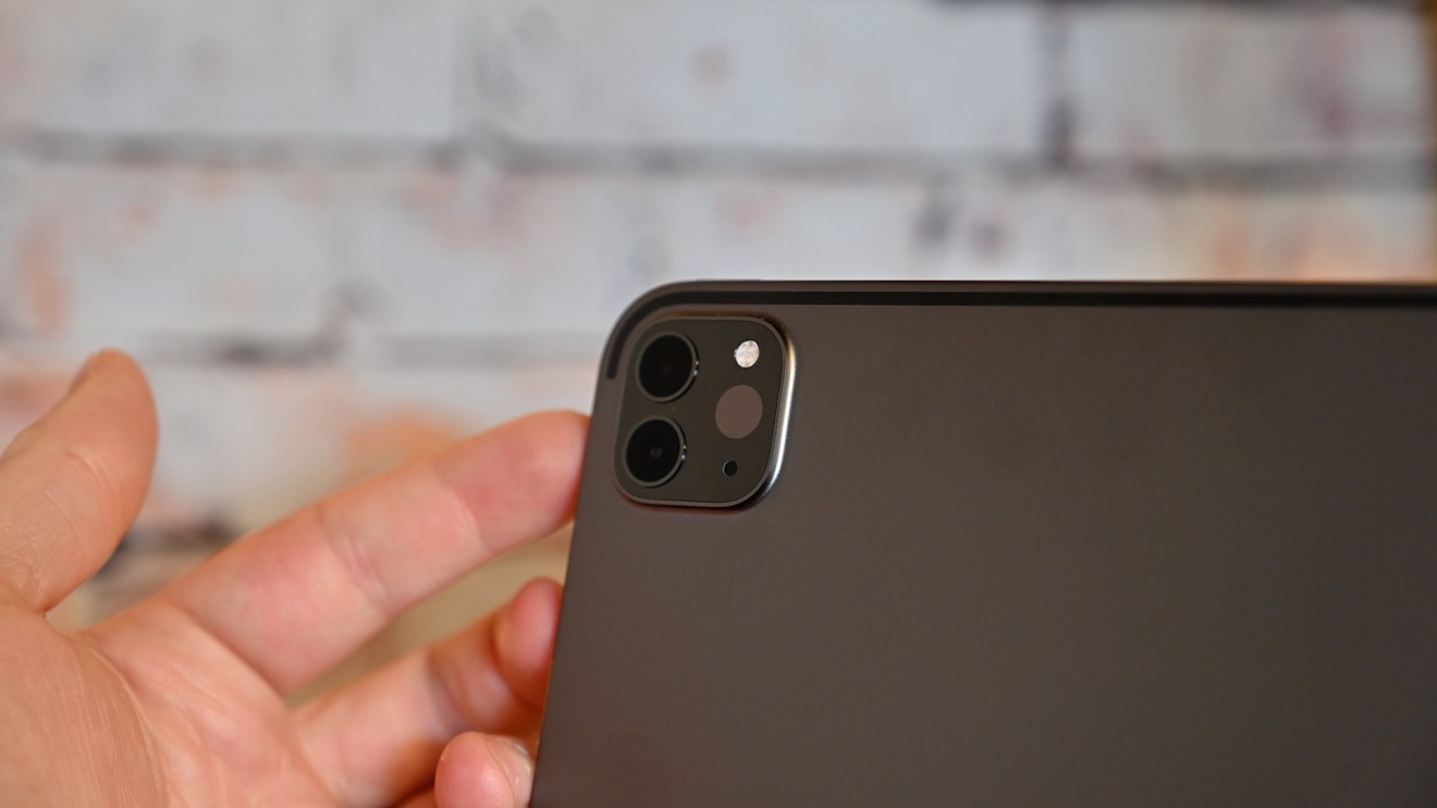 The updated camera on the 2020 iPad Pro
