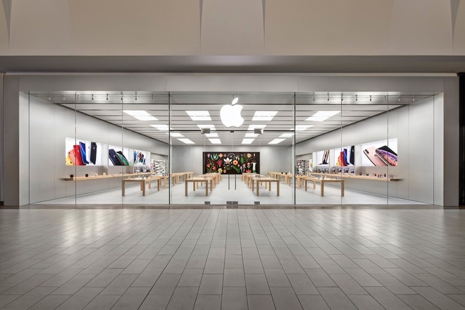 Apple may begin reopening retail locations in April, though it won't reopen them all at once.