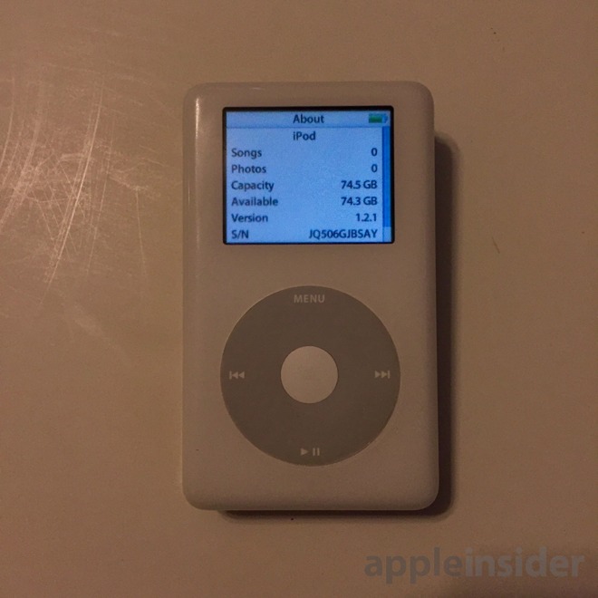 How to revive an iPod with a hard drive using flash storage - iPod