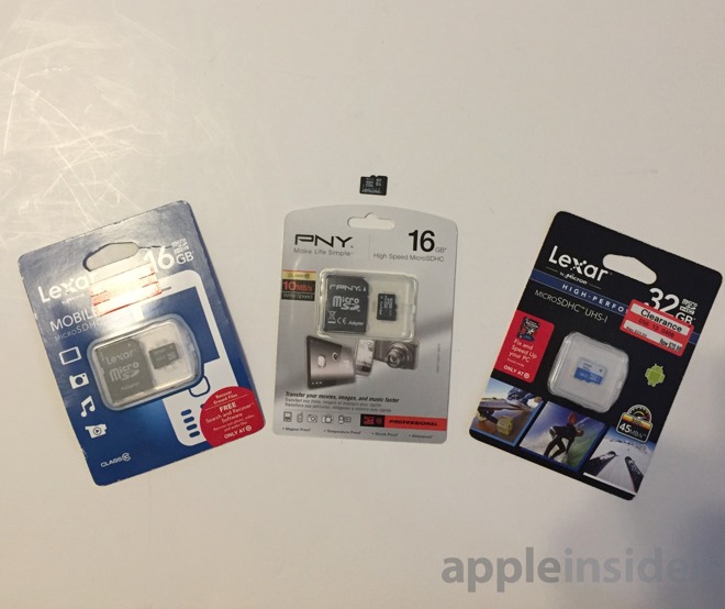 SD card options for iPod upgrade