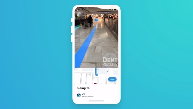 Dent Reality is a London-based startup focused on augmented reality systems, including indoor navigation.