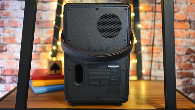 The mid-range sound also comes out the back and it is also ported for better bass response