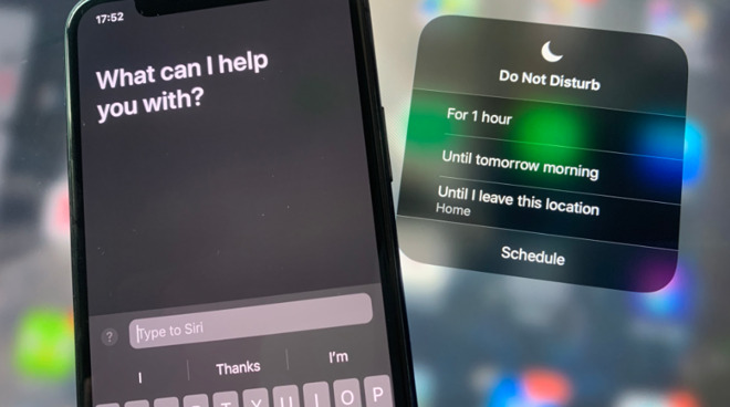 It's as if for every possible way your iPhone can make noise, there's a method to shut it up temporarily -- even Siri.
