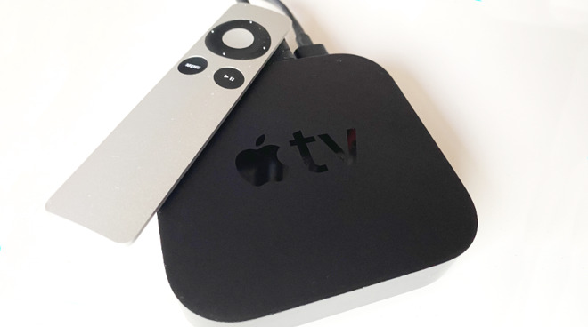 A third-generation Apple TV