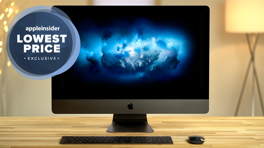 Apple S Imac Pro Drops To 4 389 610 Off Discounts On More 5k Models Appleinsider