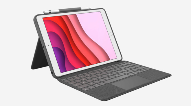 The Logitech Combo Touch keyboard case takes advantage of Apple's new trackpad feature for iPadOS