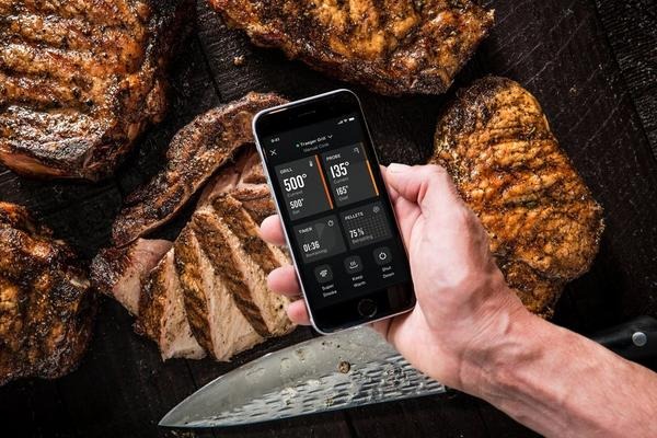 The Traeger app can control WiFIRE-connected grills