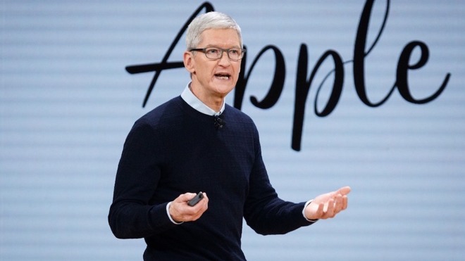 Apple CEO Tim Cook remains upbeat about Apple's recovery from the COVID-19 pandemic.