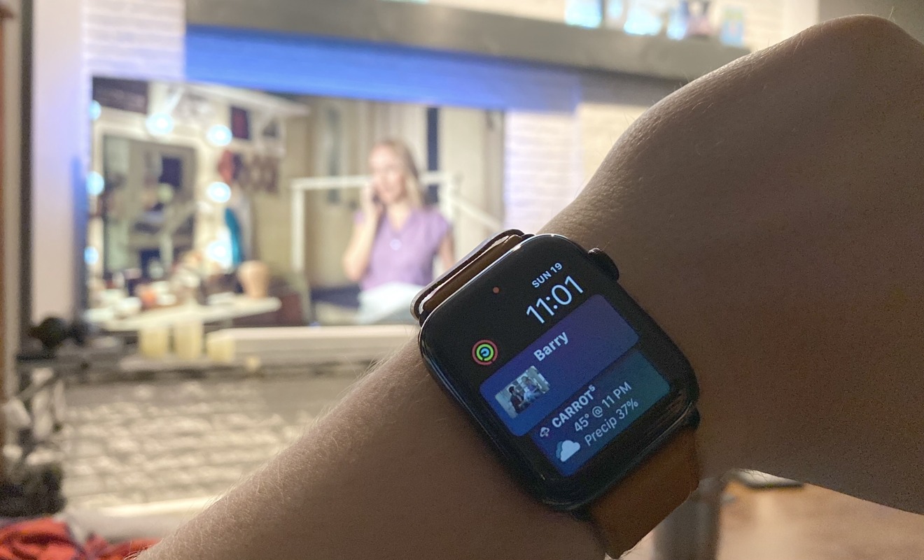 Apple TV controls magically appear on Apple Watch