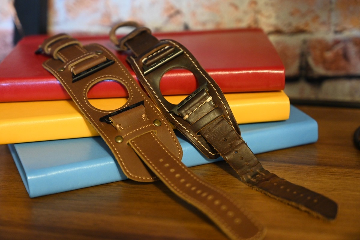 Pad &amp; Quill Apple Watch cuff bands