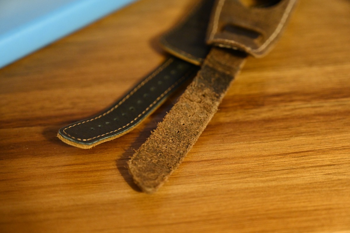 The old un-backed Pad &amp; Quill cuff was prone to stretching