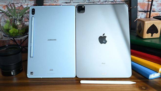 iPad Pro (2020) and Galaxy Tab S6