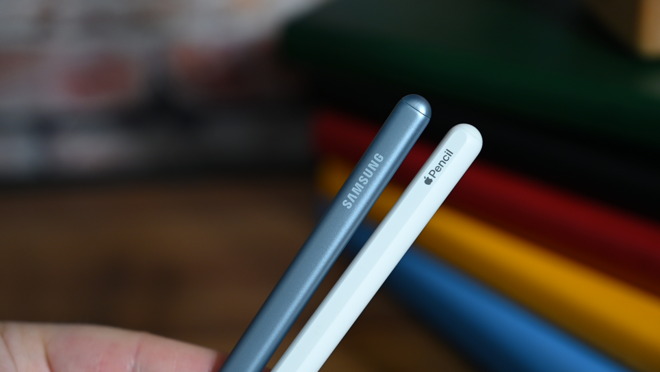 S-Pen and Apple Pencil 2