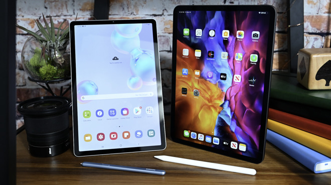 The Galaxy Tab S6 and iPad Pro 11-inch (2020)