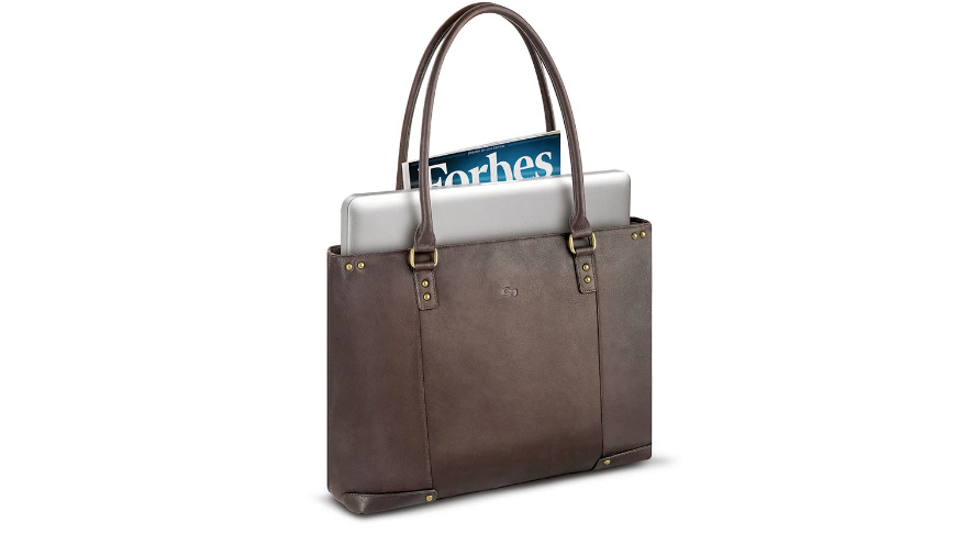 The Jay Leather Tote in Espresso