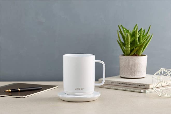 The Ember is a smart mug that can keep your beverages hot indefinitely when placed on its coaster.