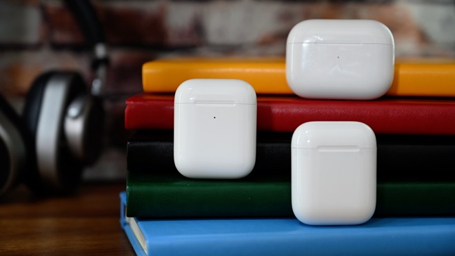 Existing AirPods and AirPods Pro charging cases