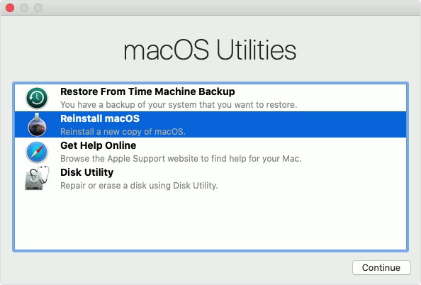 fault value mac recovery key