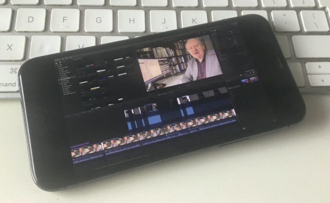 Nobody expects to see Final Cut Pro X on an iPhone.