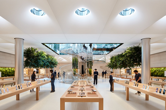 Apple Stores will look quite different due to coronavirus, with tweaked product displays and new social distancing guidelines.