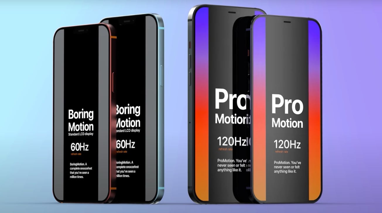 5g Iphone 12 Pro Could Have 120hz Promotion Display Appleinsider