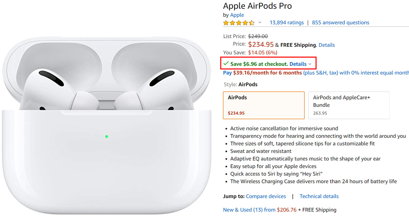 Apple airpods price online in amazon