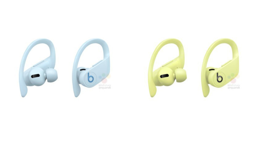 Apple powerbeats blue pro best sale spring yellow