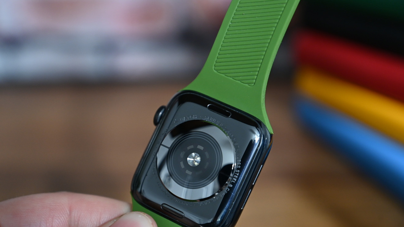 The back of the UAG Scout Apple Watch band