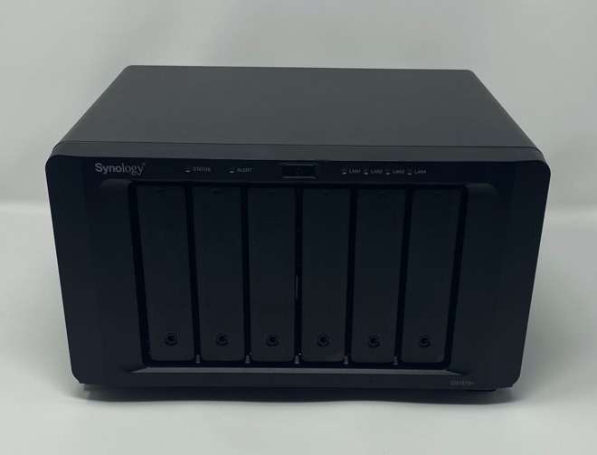 Synology DS-1618+ loaded with drives
