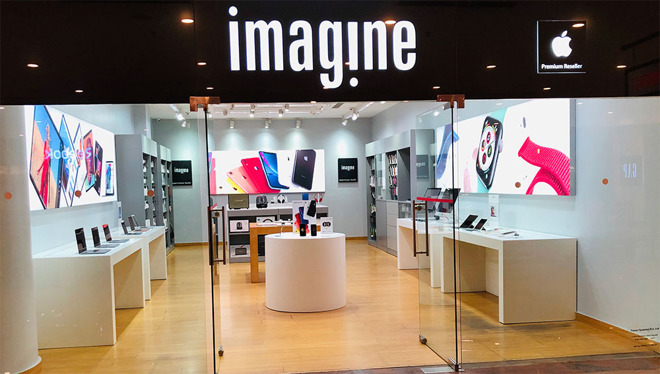 An Apple Authorized Reseller store in Delhi. Credit: Imagine