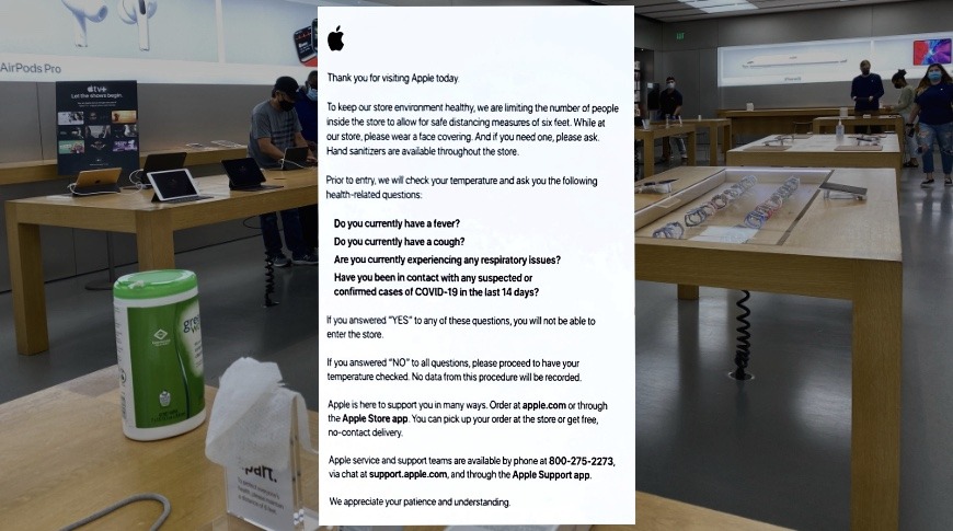 Las Vegas Apple stores reopen for select services