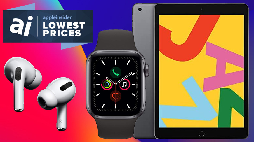 Amazon deals: $299 Apple Watch 5, AirPods Pro $228, iPads on sale